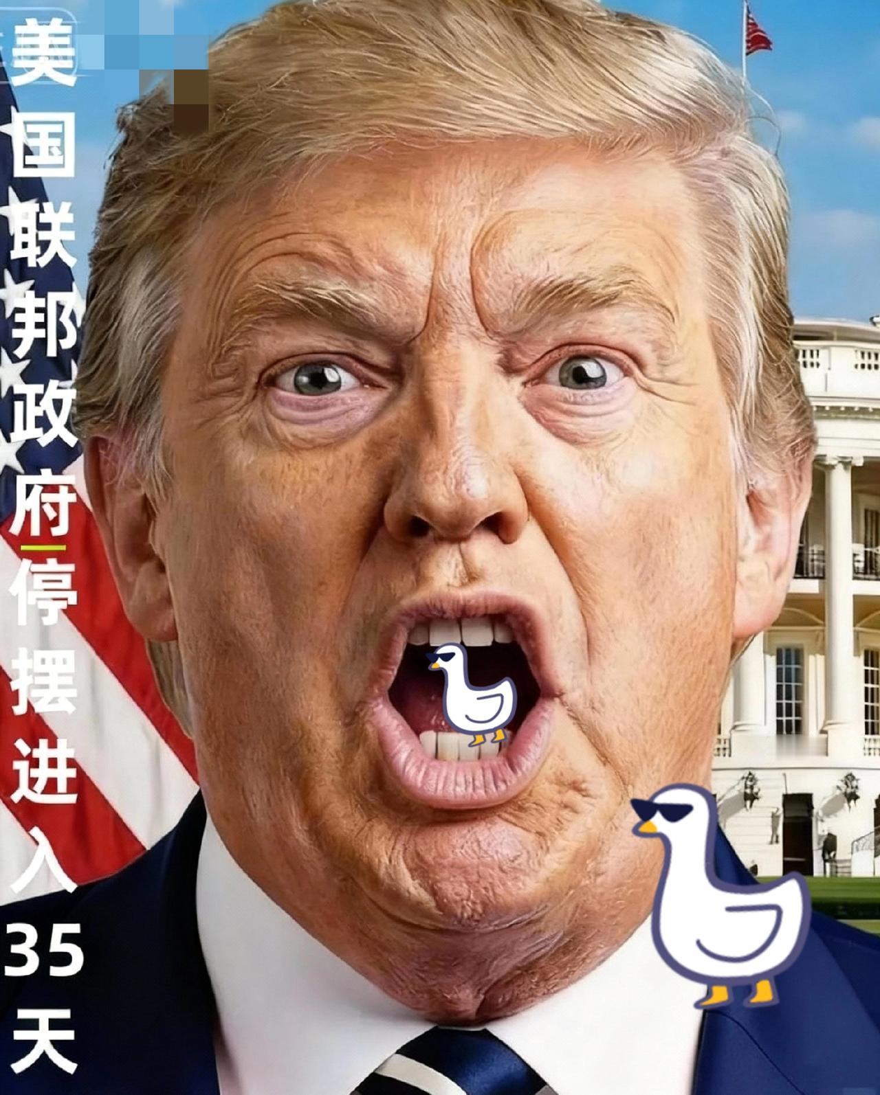 快讯!  快讯！
美国联邦政府宣布
11月4日，美国联邦政府“停摆”满35天，追