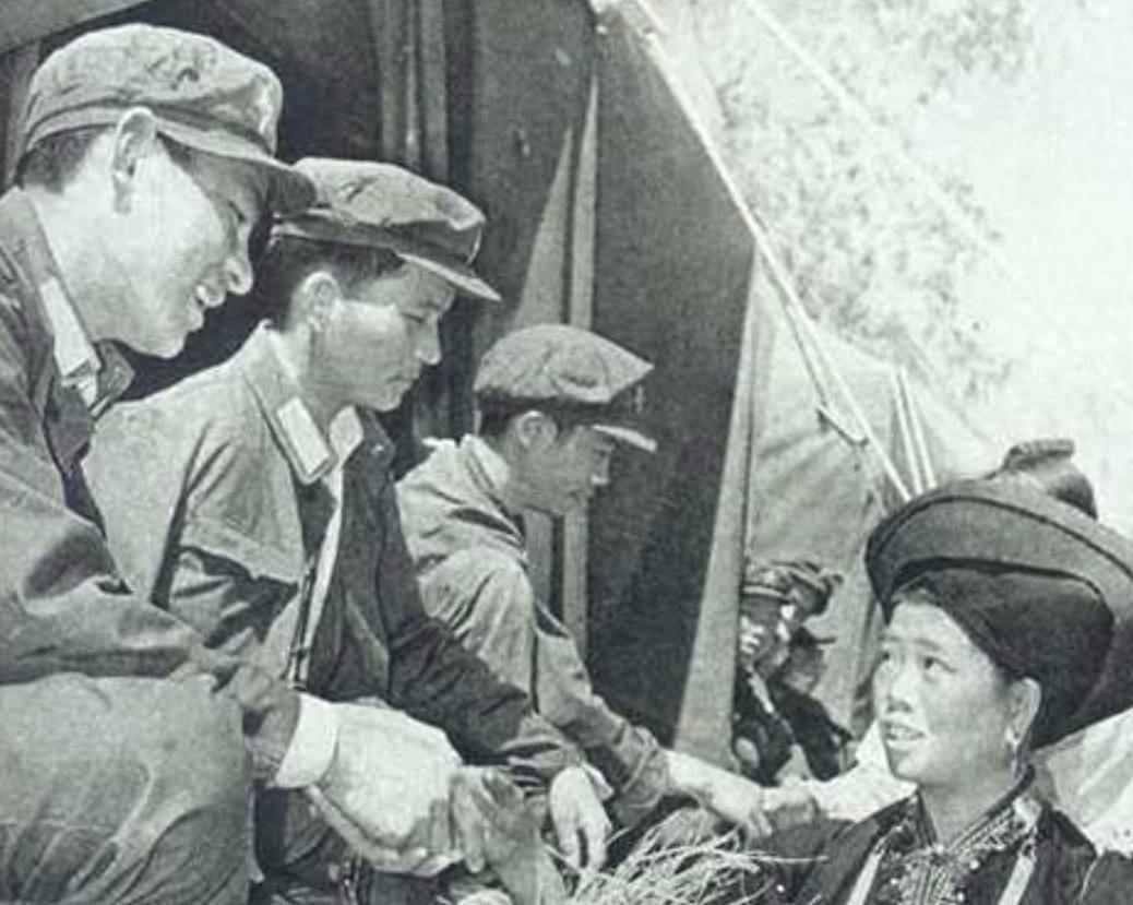 1947年生在越南的 隆美兰，后来嫁到了广西龙州。1979年对越反击战打起来时，
