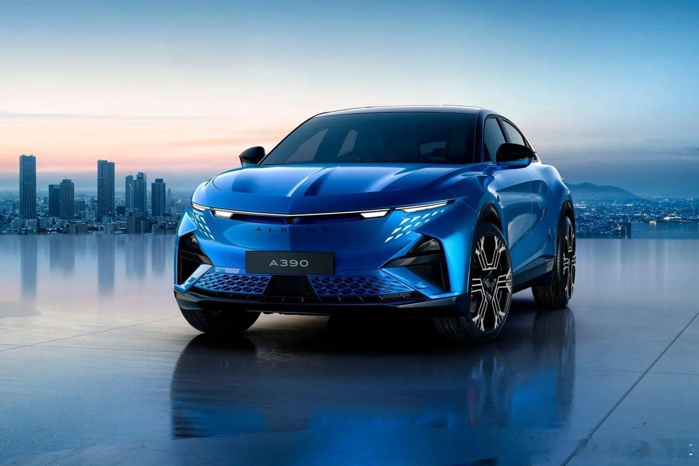 Alpine A390居然真投产了，图三是概念车89度电池 ​​​