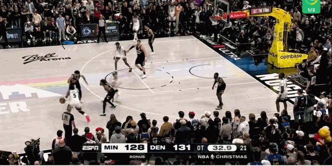 看看掘金是怎么防挡拆的，强延误+夹击！ 