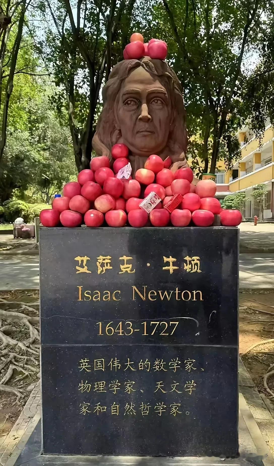 牛顿是真的喜欢苹果吗？被苹果砸到脑袋，发现万有引力，苹果是牛顿的幸运。