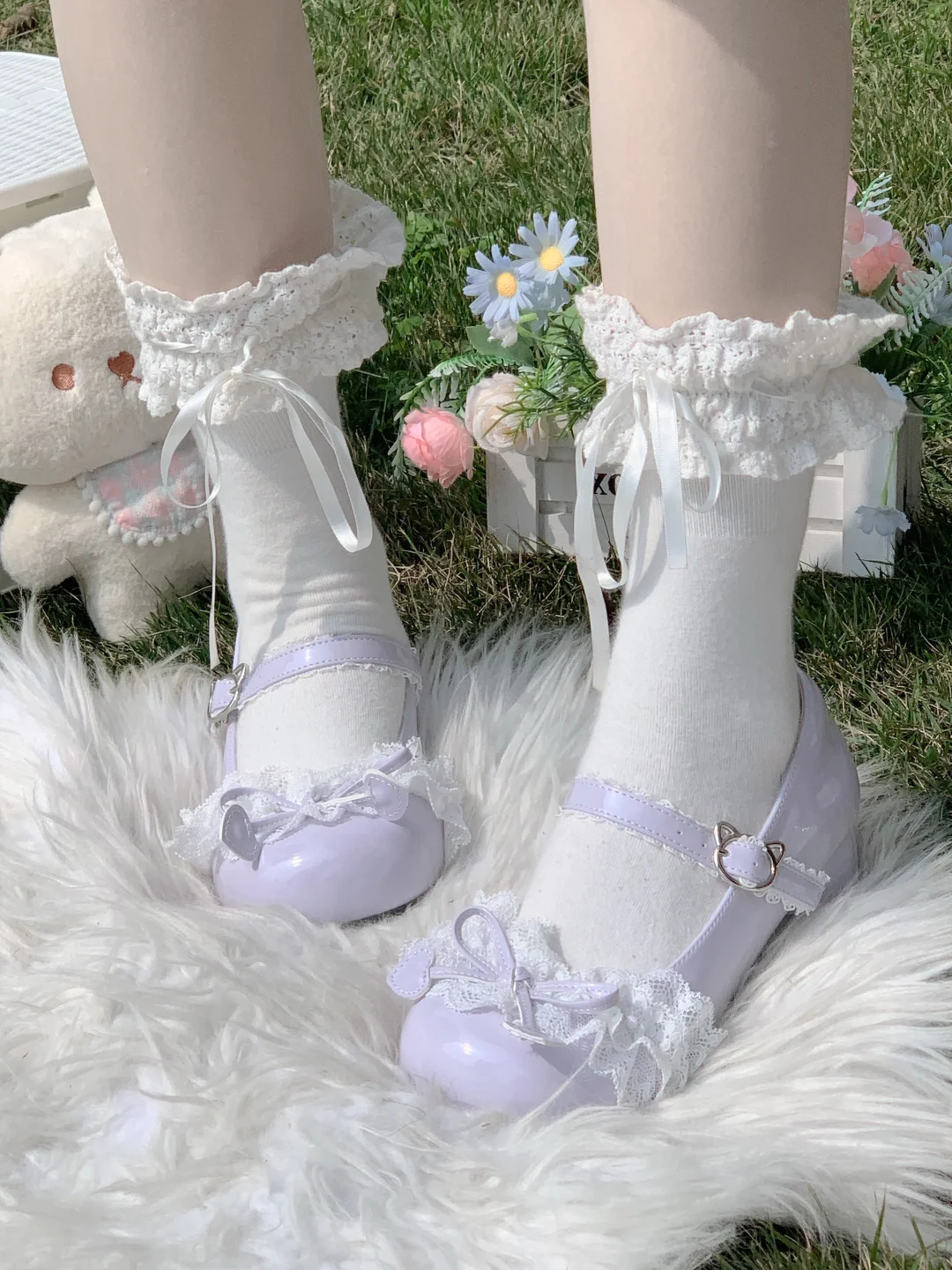 拜托 紫色尊滴好适合春天🎀