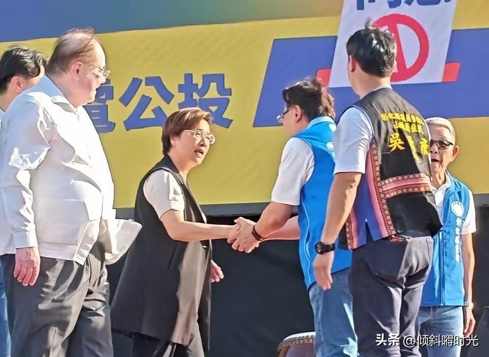 彰化县长王惠美还是对国民党主席郑丽文有偏见啊，昨天，国民党一众大佬亲自前往彰化，