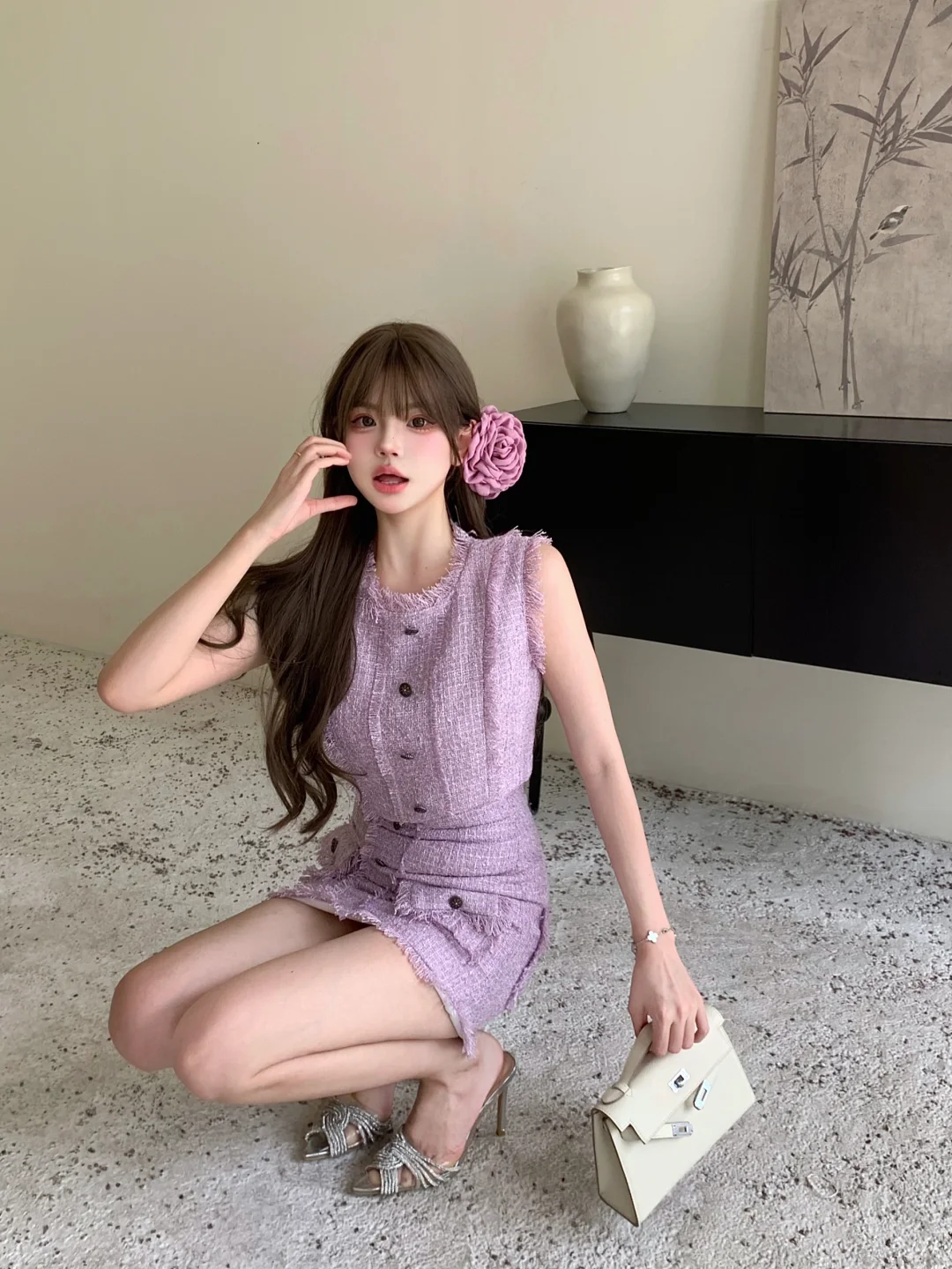 the purple so beloved by artists💜