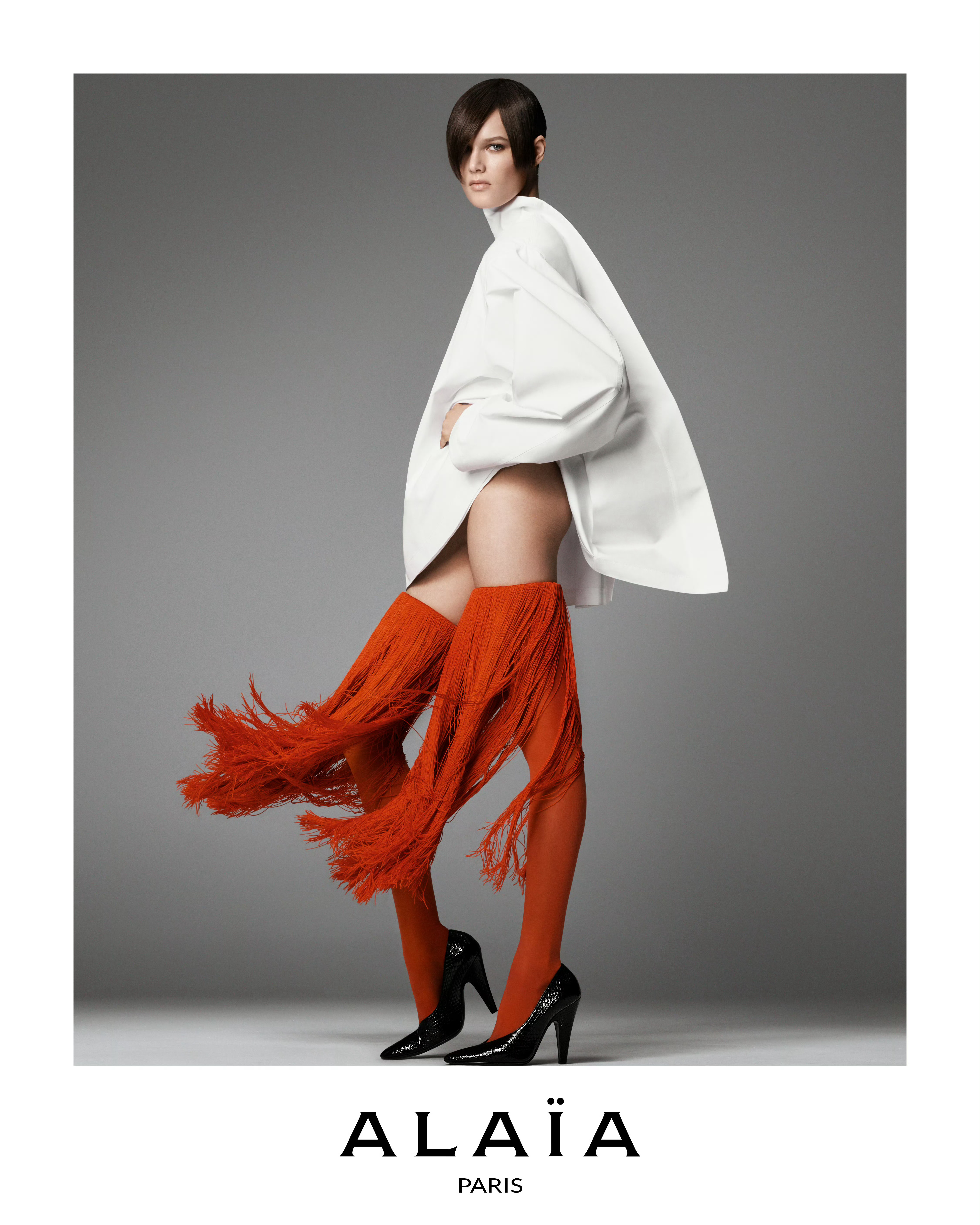 ALAÏA 2026 冬春系列广告大片 风格大赏 由“梅叔”Steven Mei