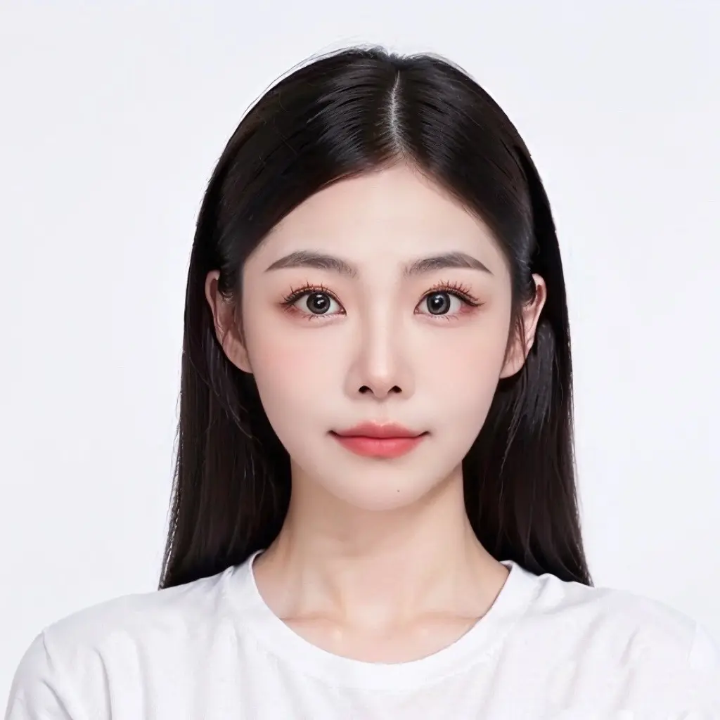 证件照 ai韩系女团照