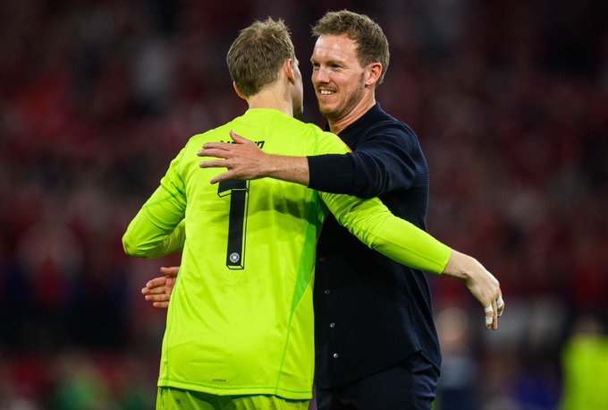 诺伊尔否认纳格尔斯曼是他排除重返国家队的原因：“那根本不是真的。我们当时[在拜仁