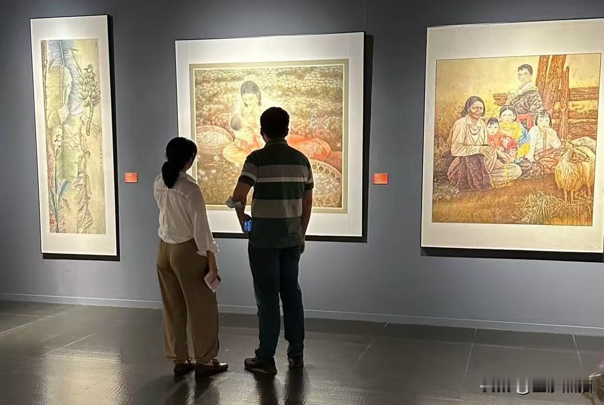 第二届“古韵今辉. 中国当代美术名家经典作品展”实况。
摄于国家大剧院艺术馆(西