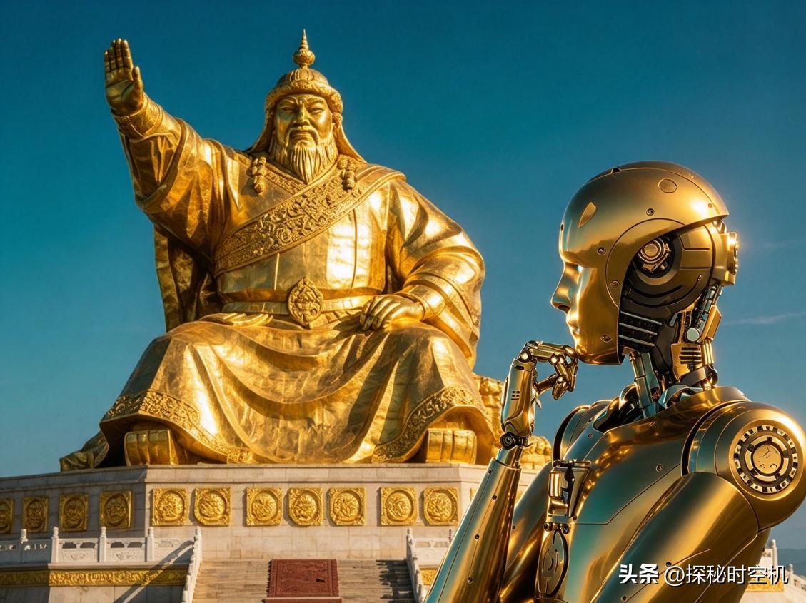 2025年，网上流传一个消息：俄罗斯用卫星和AI，把成吉思汗陵精确到三个点：不儿