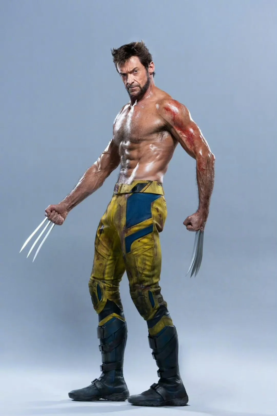 死侍与金刚狼幕后照！