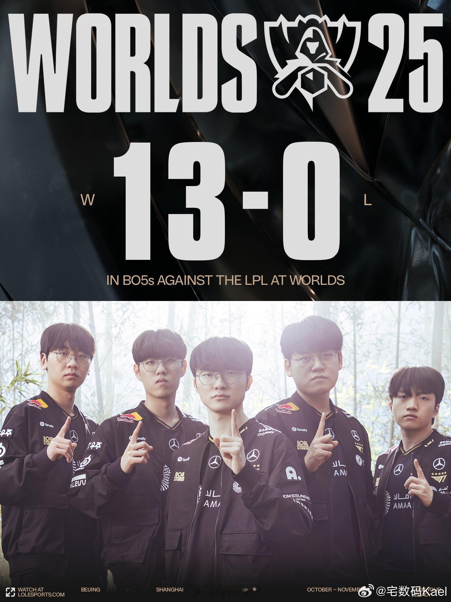 T1战胜TES  太丑陋了，想过TES输Faker，但是没想过输的这么难看，比A