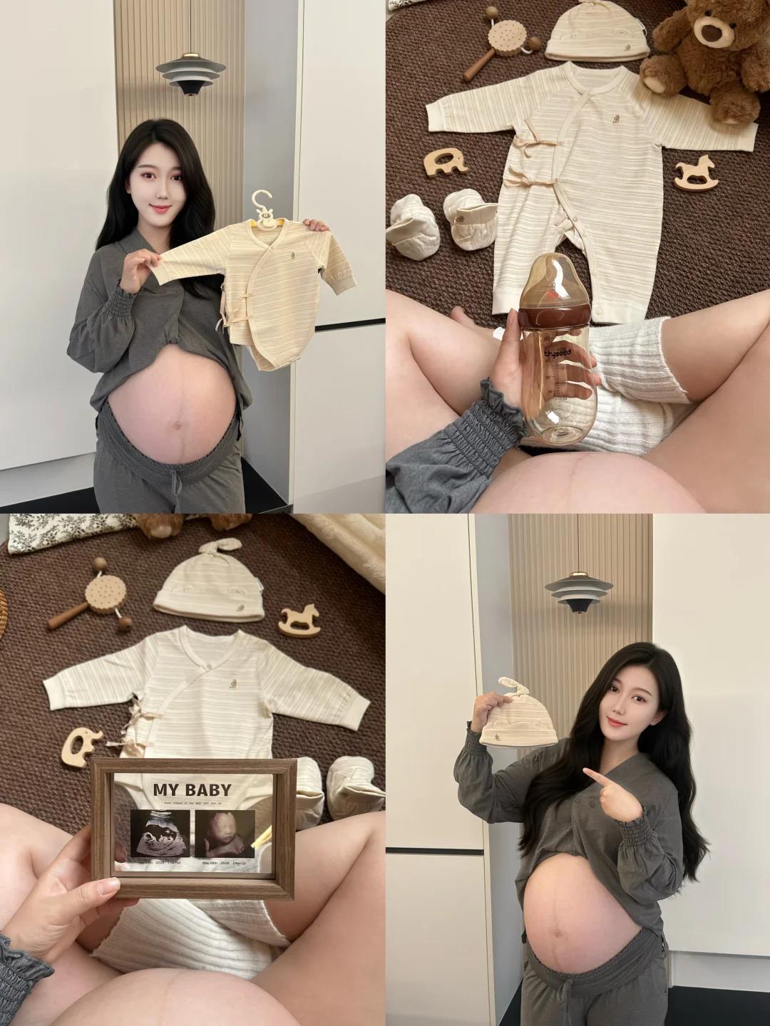 孕30w ｜小马宝🐎新生儿小衣分享篇