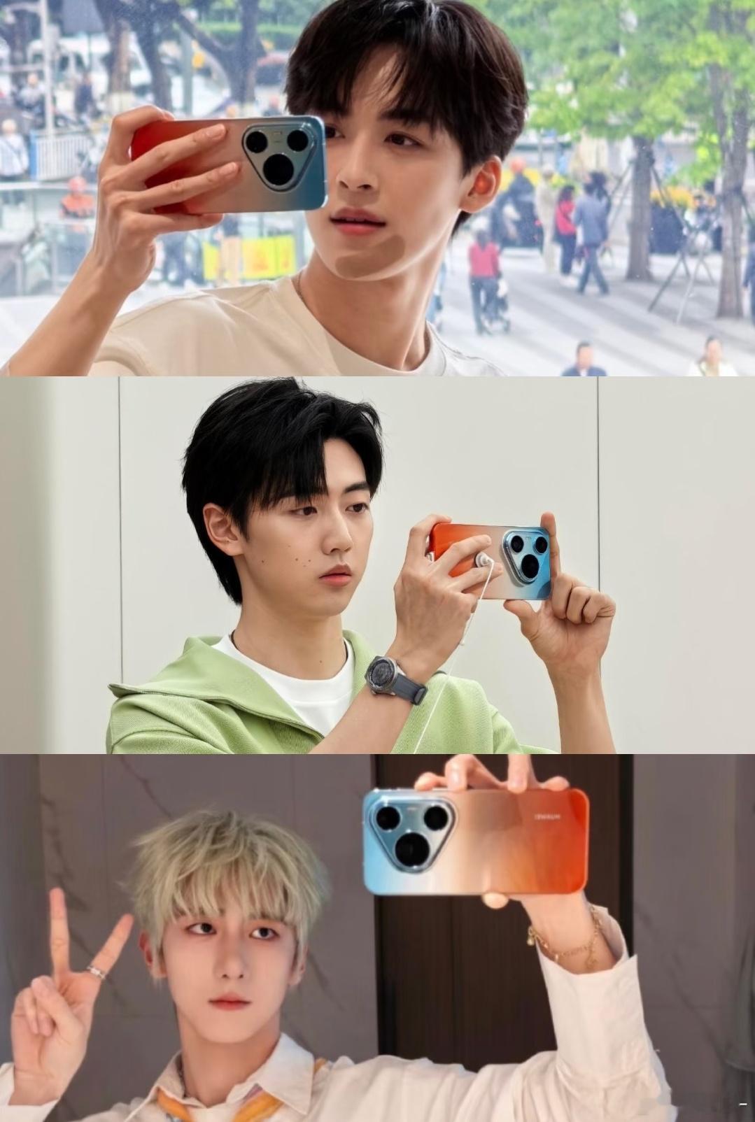 华为你就这样聪明，出了个破晓色的手机就这样把壶人摇来体验，我支持R1SE合体！ 