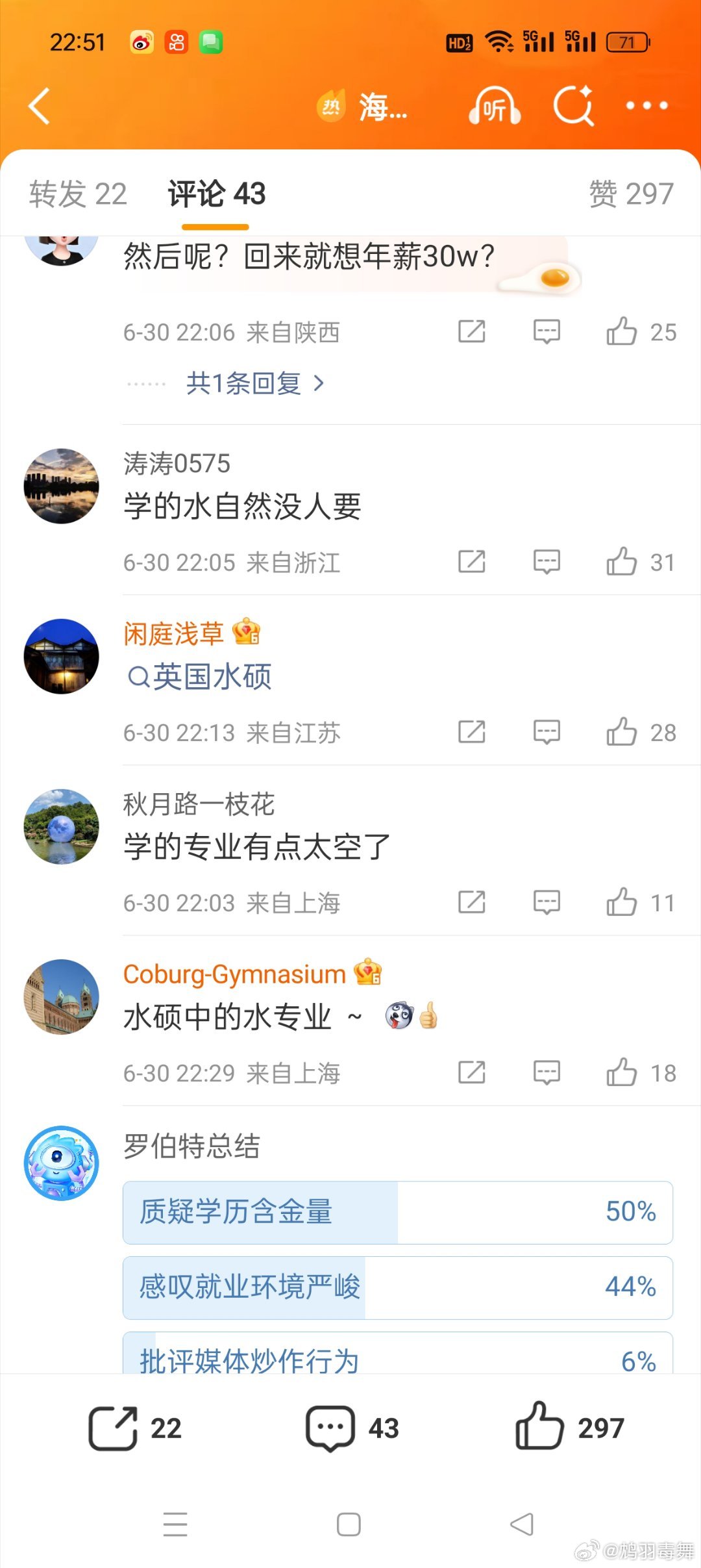 海归硕士称在英国连柜姐都应聘不上第一反应就是英国柜姐要求这么高吗？自已一看好嘛，