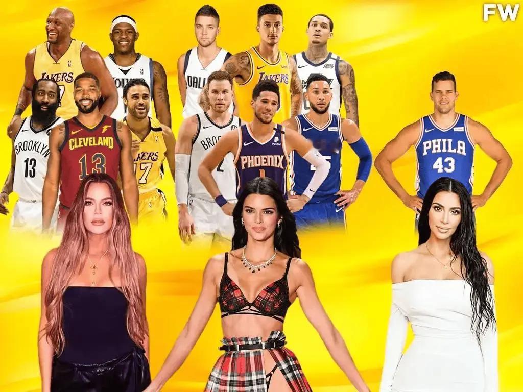卡戴珊家族的NBA阵容！组个全明星没问题！金-卡戴珊的前夫哥亨弗里斯。科勒-卡戴
