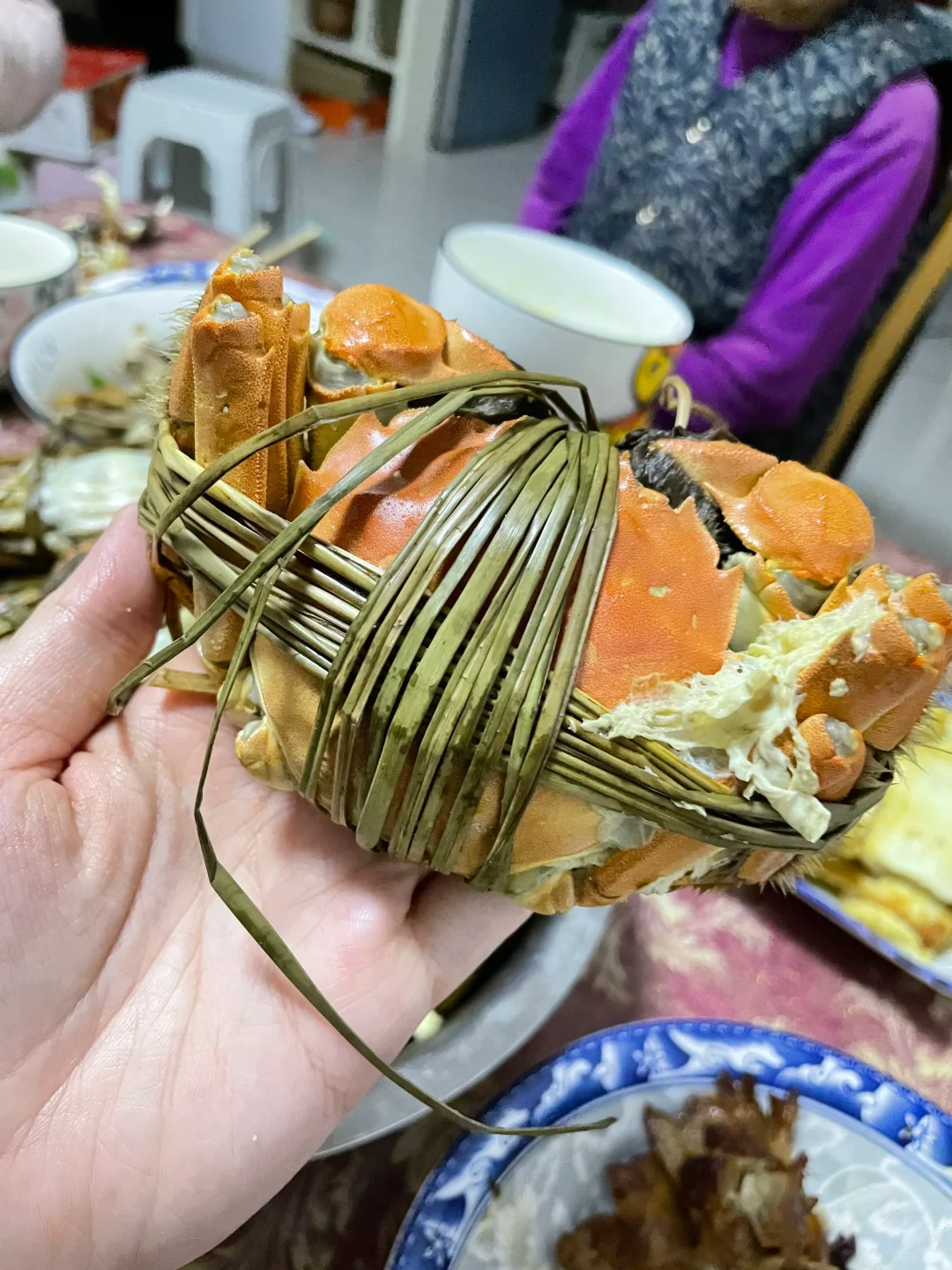 秋天的第一只梭子蟹