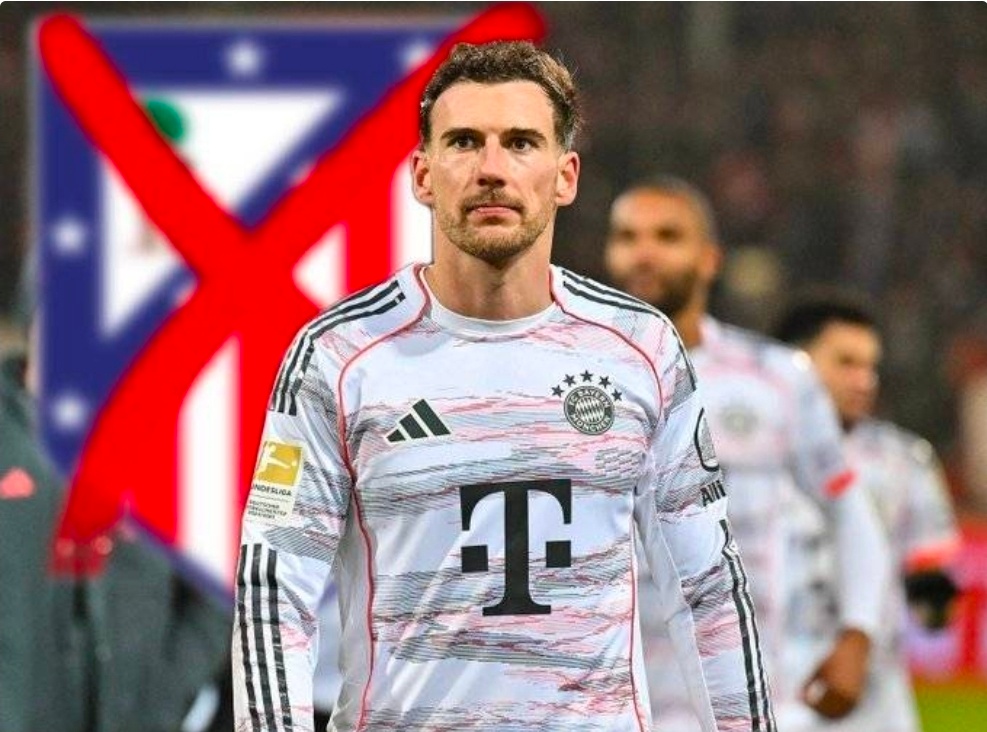 德天空：格雷茨卡拒绝了马竞，他希望执行完在拜仁的合同据德国天空体育记者Flori