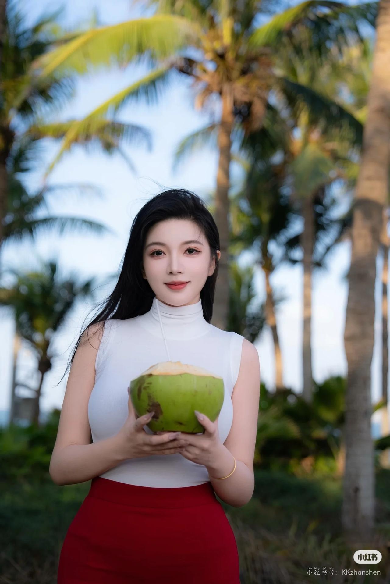 春日生活打卡季美女穿搭写真