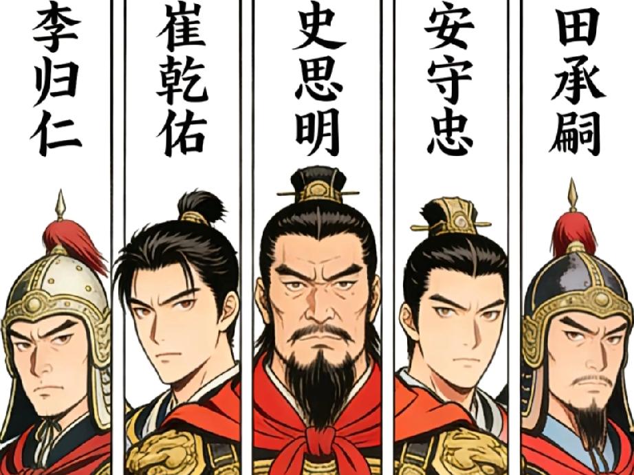 安史之乱中，安史叛军10大名将结局，4人归唐被封王

安史之乱历经八年，先后历经