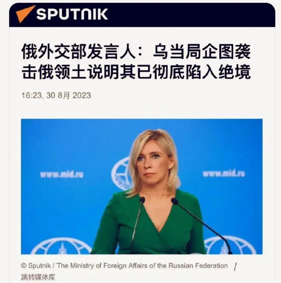 扎哈罗娃的逻辑，有点看不懂？