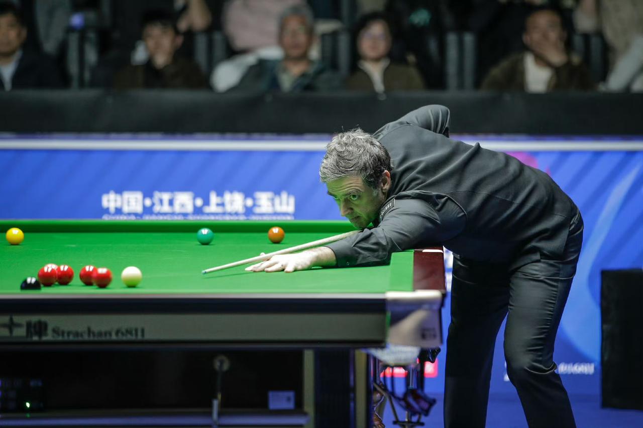 罗尼·奥沙利文找到了出杆的感觉!
2026斯诺克世界公开赛16进8轮次，“火箭”