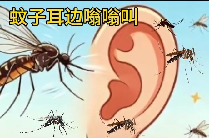 蚊子为什么总在耳边“嗡嗡”叫?蚊子总在耳边嗡嗡叫，主要有三个原因：
1.是 被气