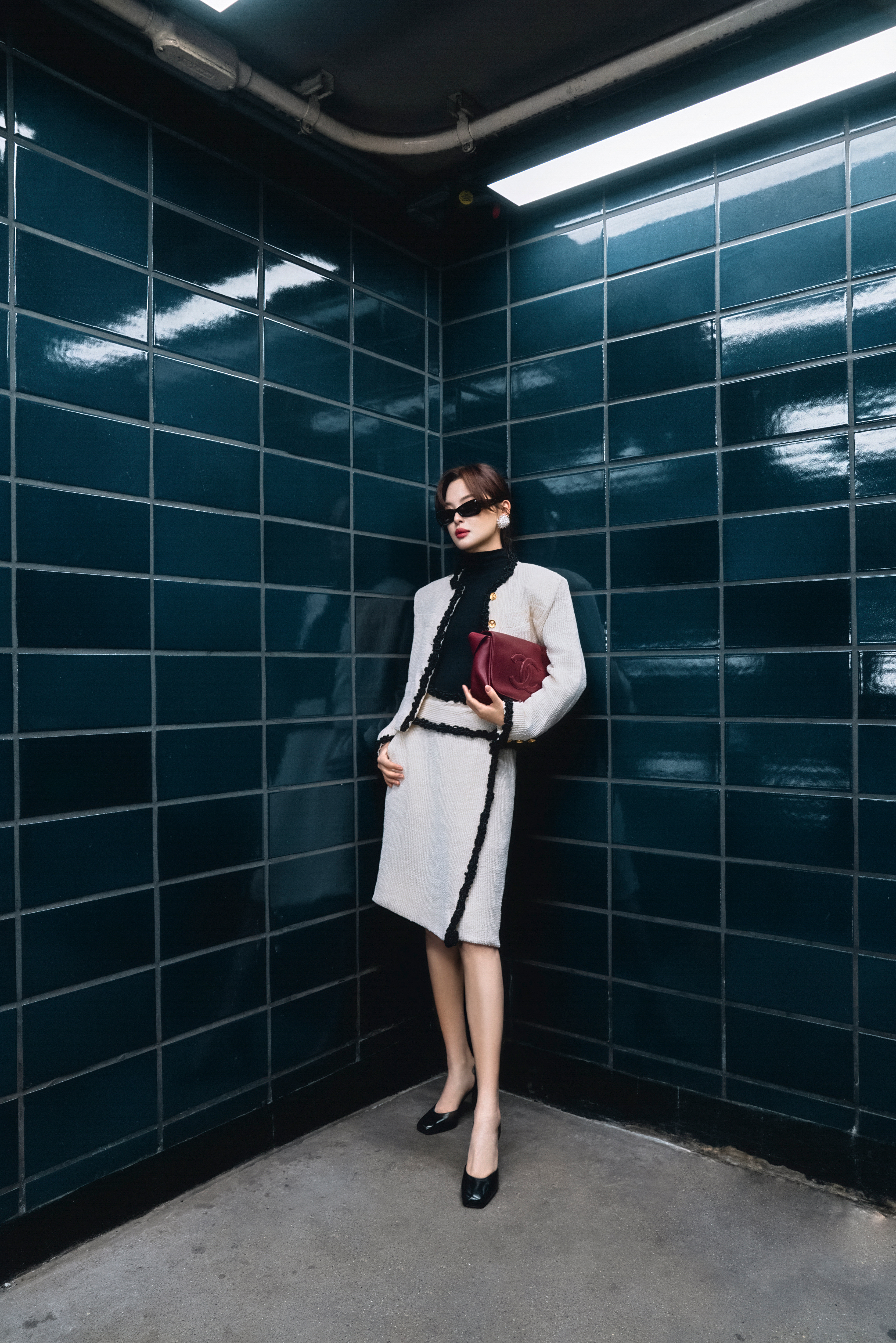 辛芷蕾纽约Chanel手工坊大秀出图，上身马修上任后最新系列首秀 