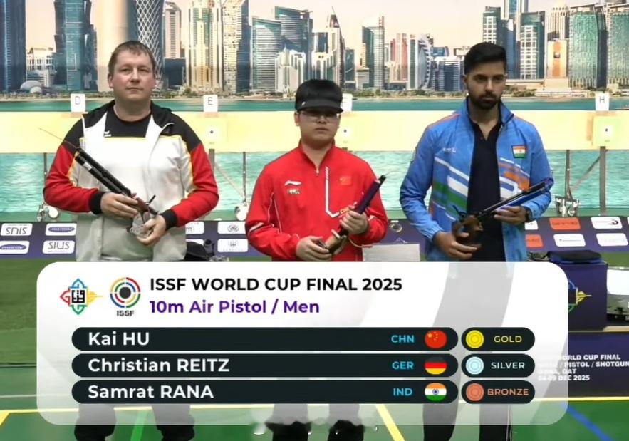 【射击世界杯总决赛胡凯逆转夺冠】国际体坛战报速递 12月6日多哈，射击世界杯总决