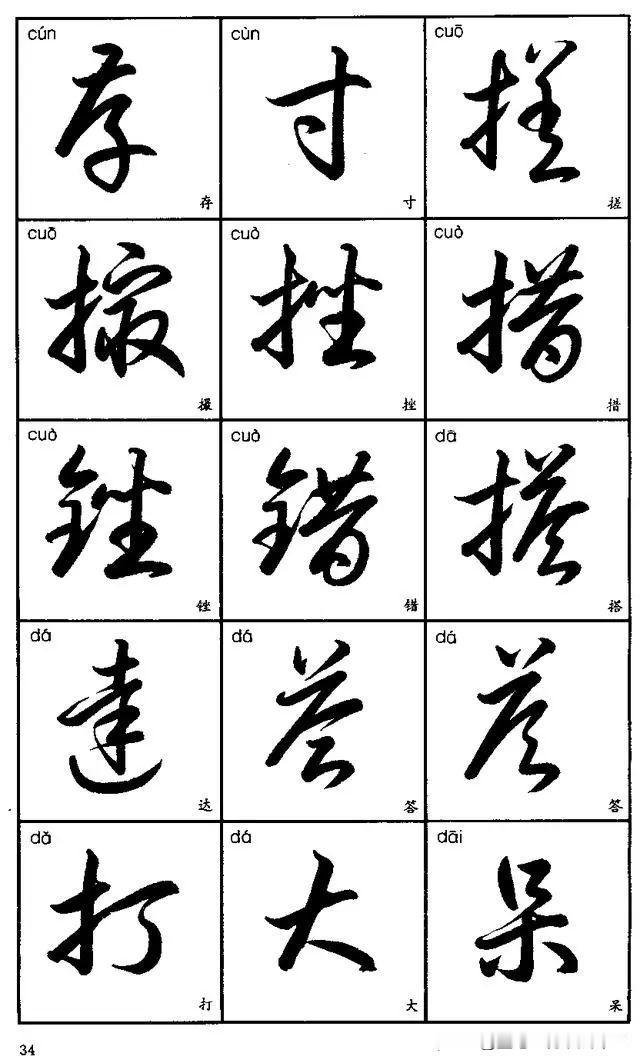 标准草书常用3500字，每一字都是经典草书写法，真的太漂亮了。
正版包邮《中国书