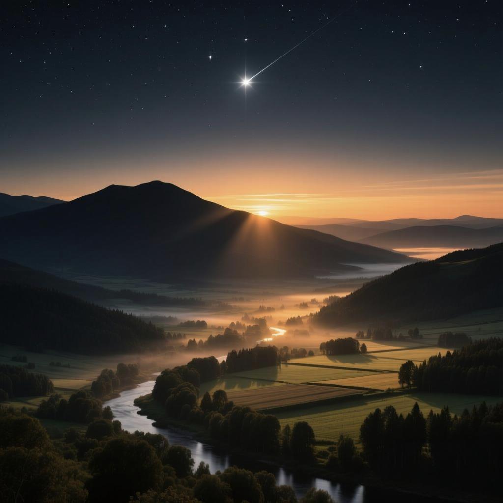 月落西山大地暗
星沉北极乾坤明