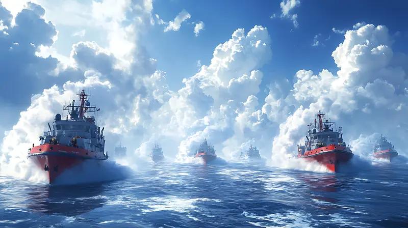 联合战备巡航还能搜集到有关气象、地理环境等方面的信息。这些看似普通的数据，在军事