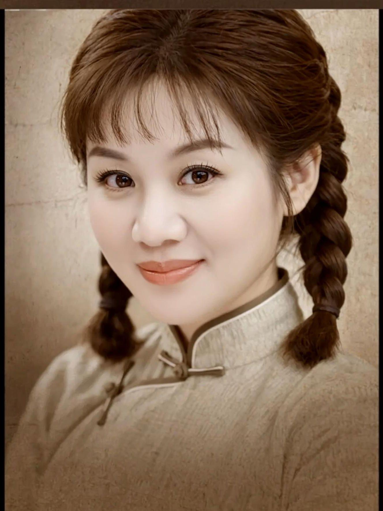 AI民国辫发照  艺术照片 复古风格