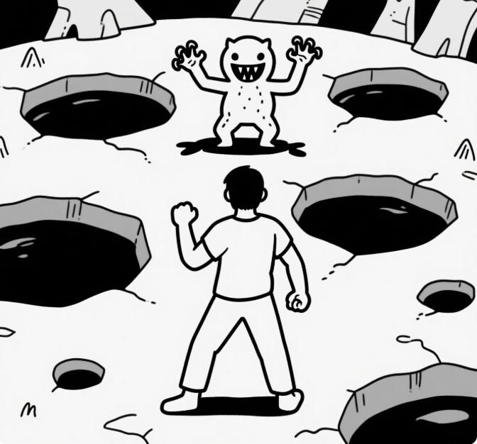 人生如游戏，你肯定要遇到很多“怪”和“坑”，不然游戏就没意思了，那你就需要想办法