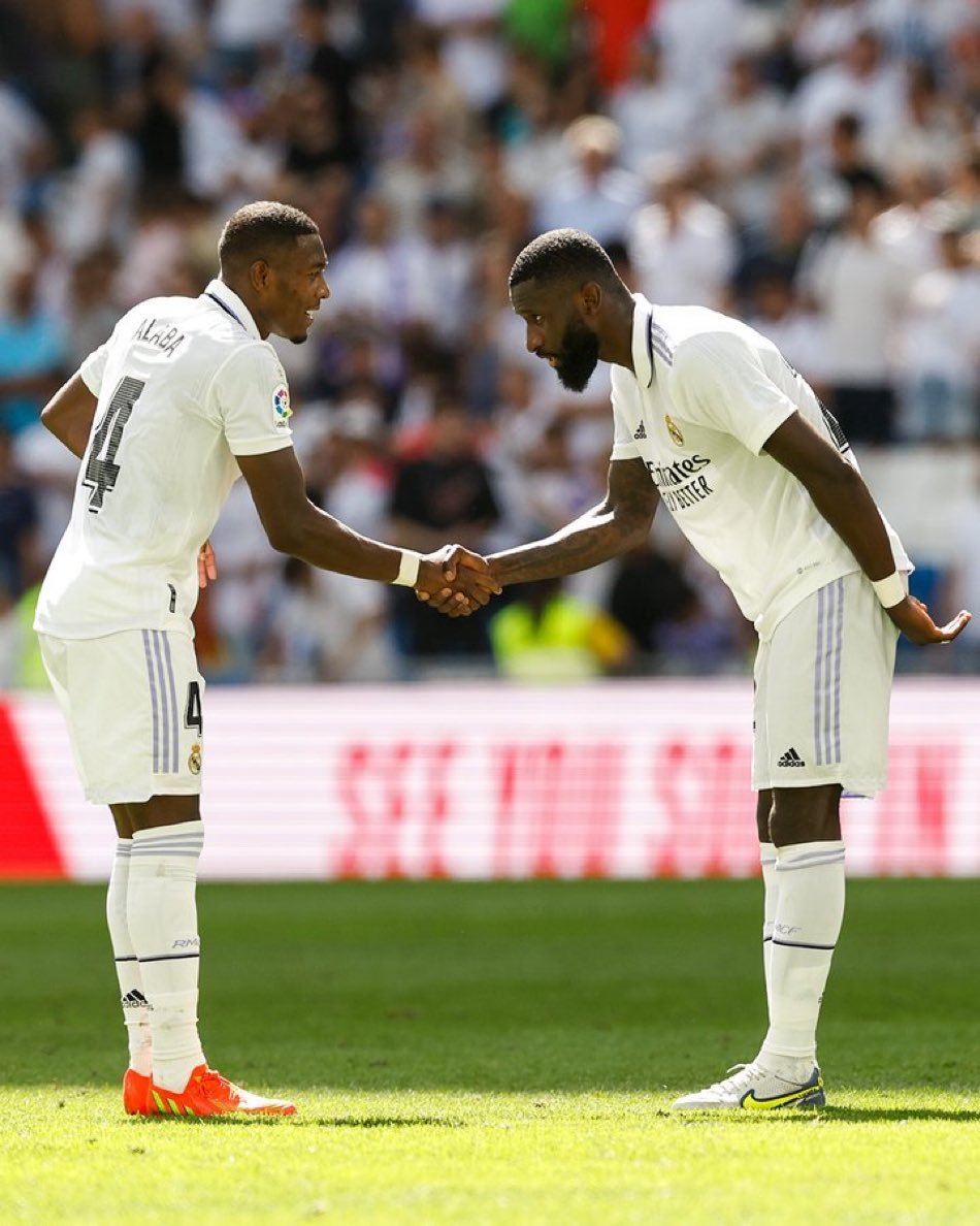 阿斯报：阿拉巴和吕迪格将于2026年6月合同到期后离开皇马。halamadrid
