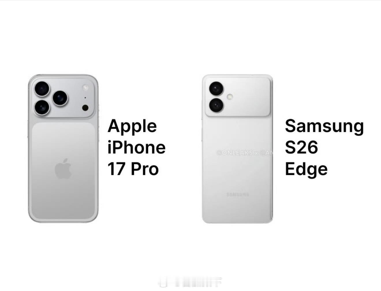 苹果春晚前瞻Samsung Galaxy S26 Edge打不过iPhone 1