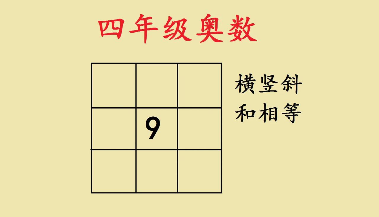 这是一道小学四年级奥数题，几乎全军覆没的题目，很多学生一脸懵。

如图所示，要求