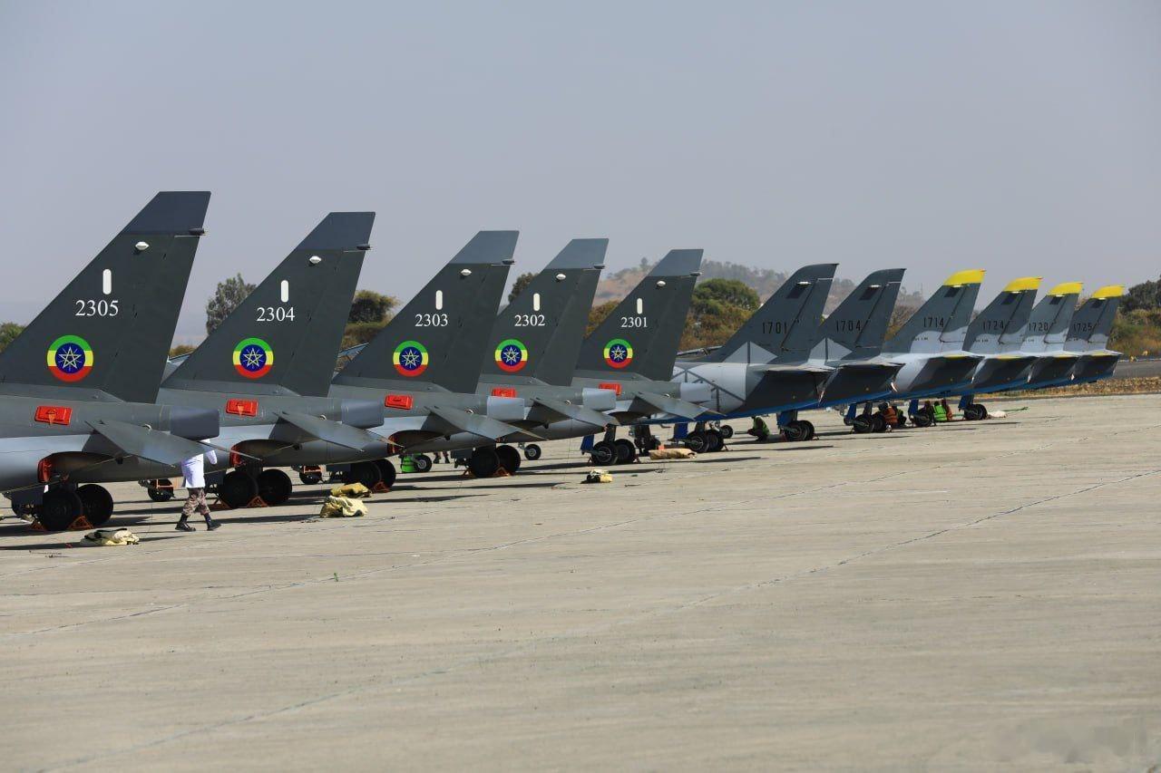 埃塞俄比亚空军的俄制雅克-130高级教练机 