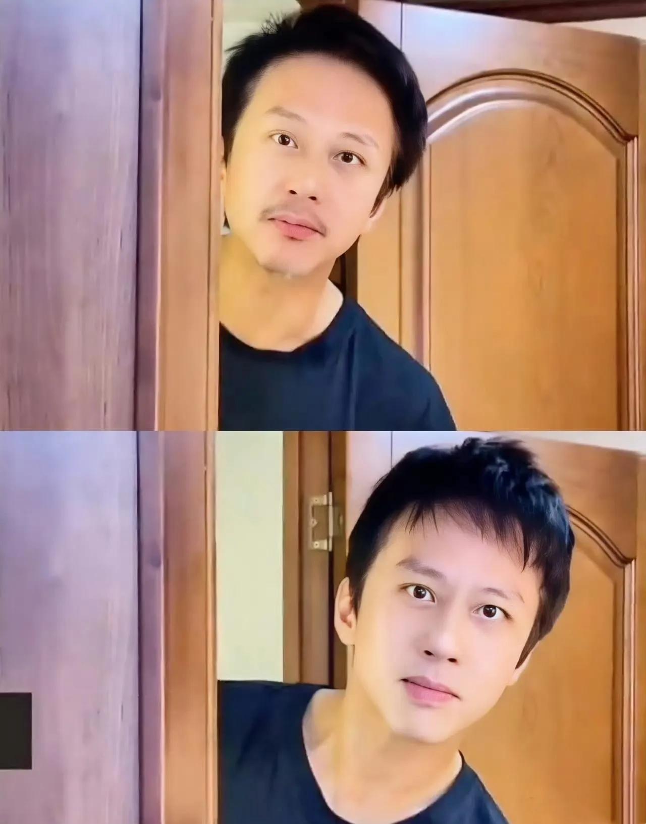 邓超晒刮胡子前后对比！
2026年1月4日，邓超在社交平台发布刮胡子前后对比视频