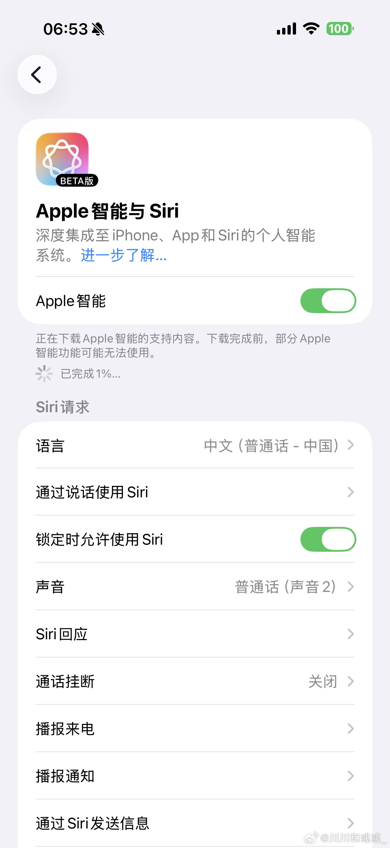 国行版苹果ai来啦！大家看在以前Siri的地方有推送没有，目前我的17 Pro 