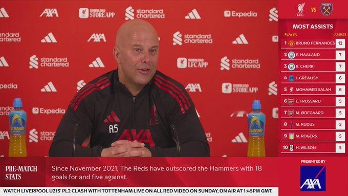 赛前发布会🎰①杰雷米已经和我们一起训练了，可以出战。弗洛里安应该没法上场，这很