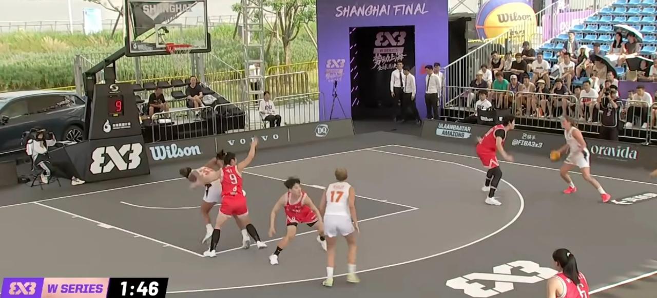 2025年9月篮球超燃赛事在上海举行。“朱雀展翅2025国际篮联FIBA 3x3