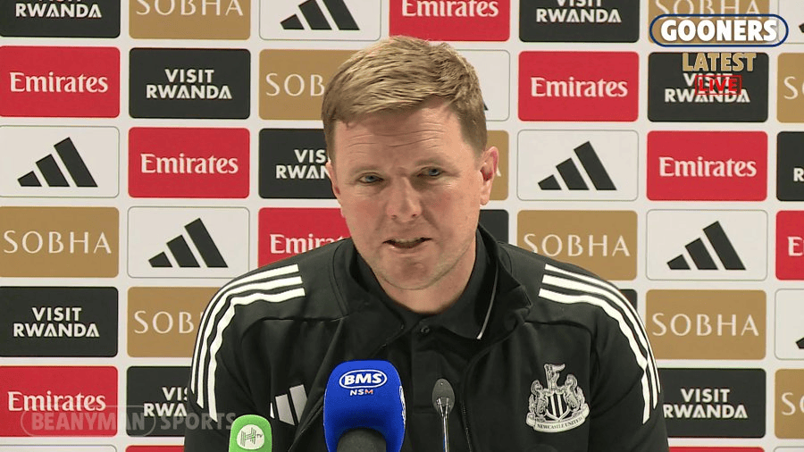 埃迪-豪：我们显然没料到阿森纳会开短角球，但也是该准备的