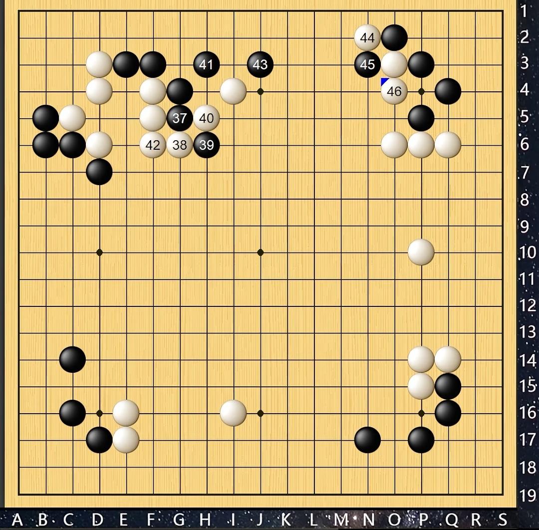 随手招败局   极限又翻盘


第一届世界女子围棋大师赛中国选拔赛第四轮，丁柯文