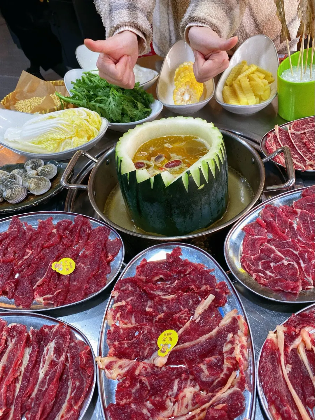 在宁波，成功解锁潮汕牛肉火锅新吃法！