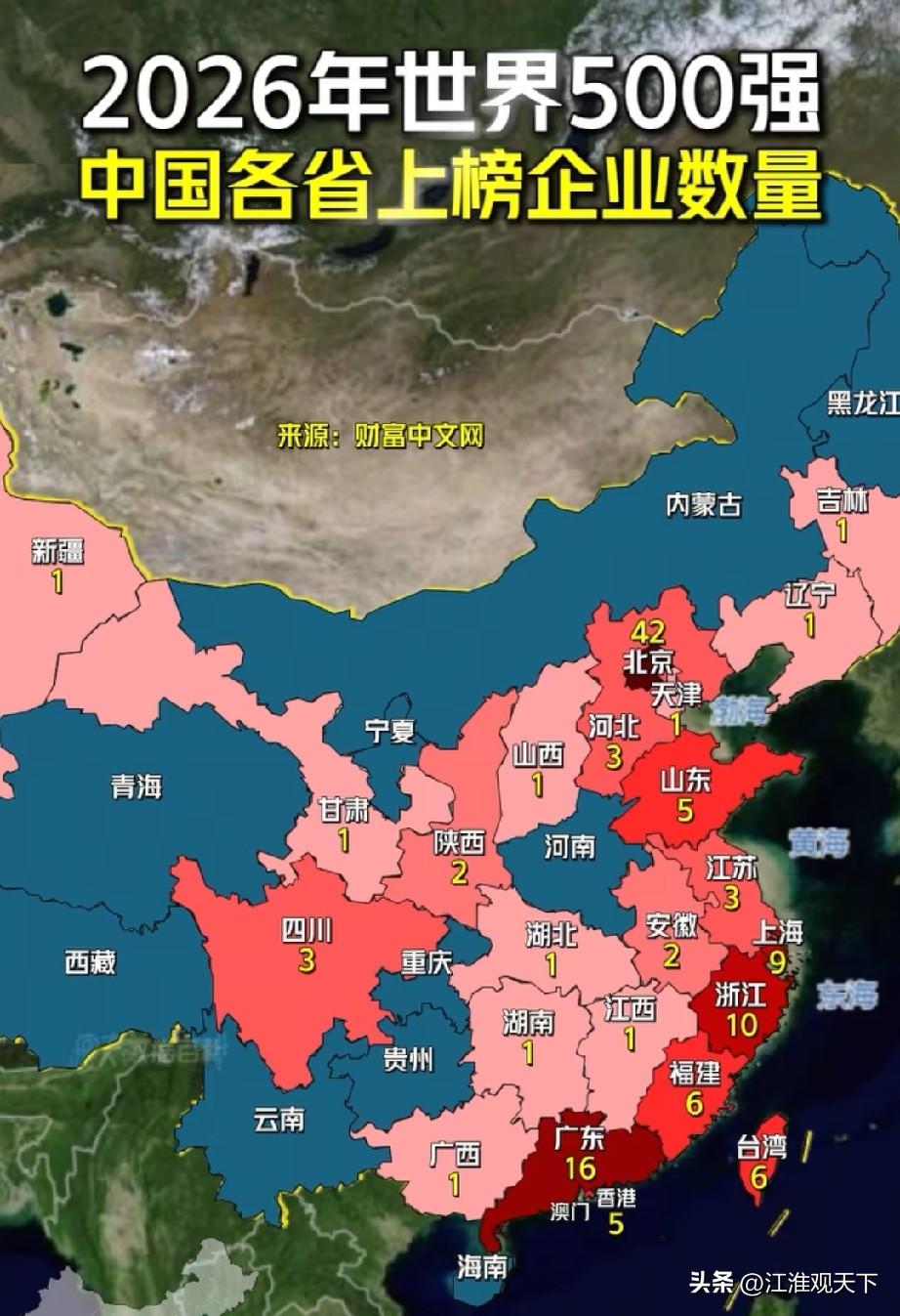 安徽省的两家世界500强企业都不在合肥市，芜湖和铜陵各有一家大公司
安徽省是中国