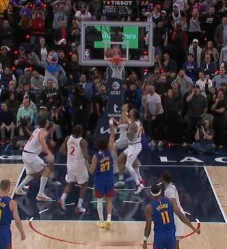 掘金vs快船 正义必胜！真给我看笑了！ 