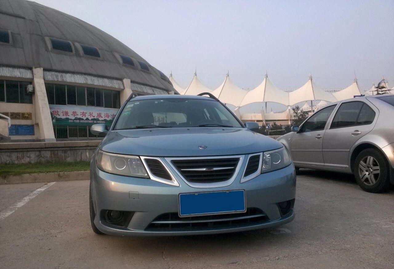 2008萨博9-3 SportCombi（图 1-3），国内罕见的旅行版本。这一