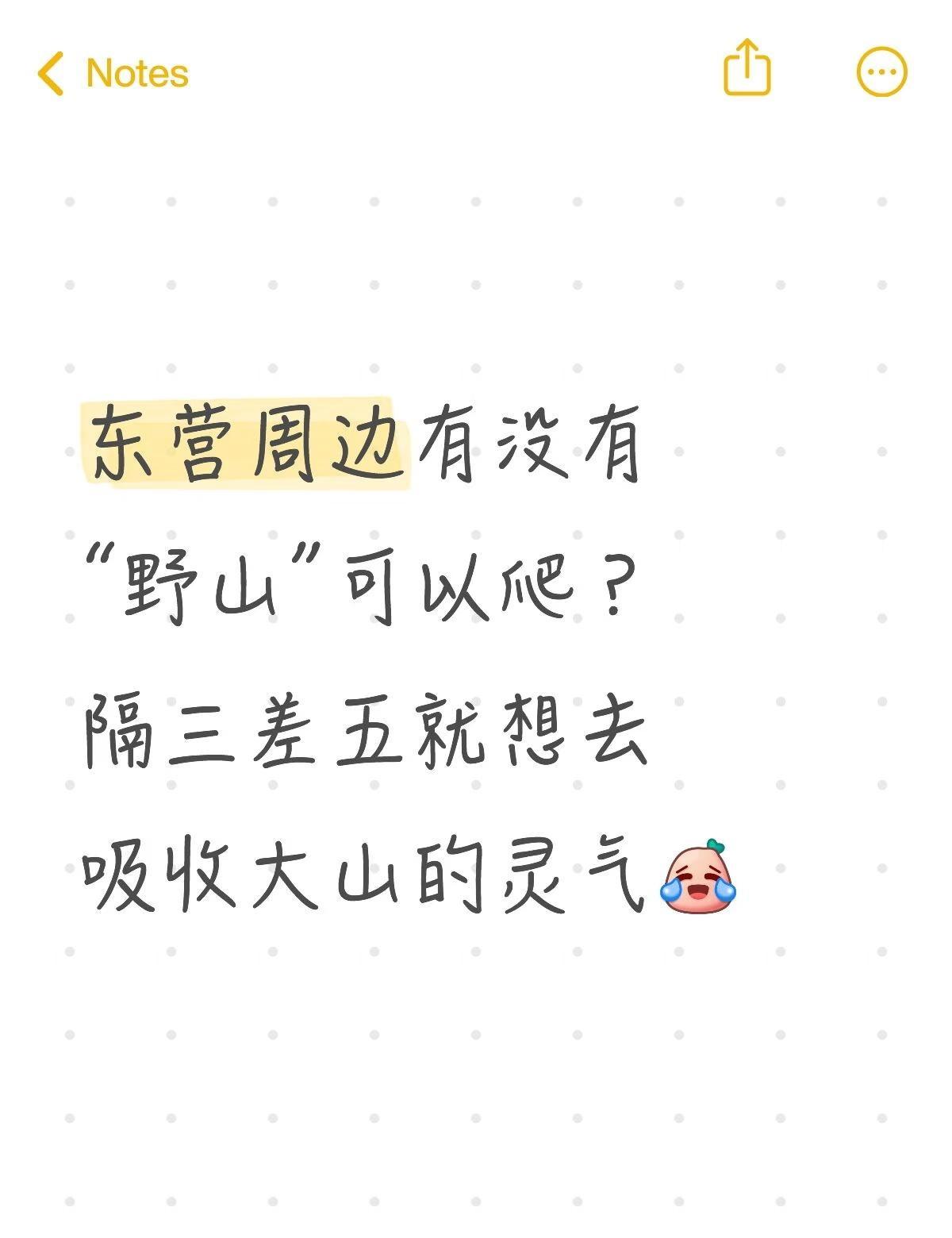 东营周边有没有“野山”可以爬？隔三差五就想去吸收大山的灵气[笑哭] 爬野山乐趣 