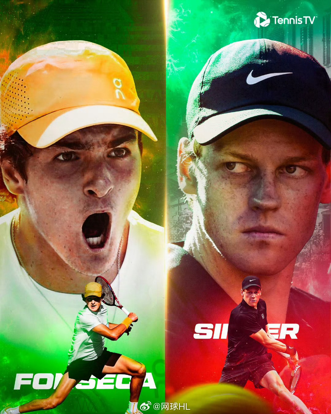超级期待下一场：丰塞卡 vs 辛纳丰塞卡爆冷的概率是多少呢？网球talking大