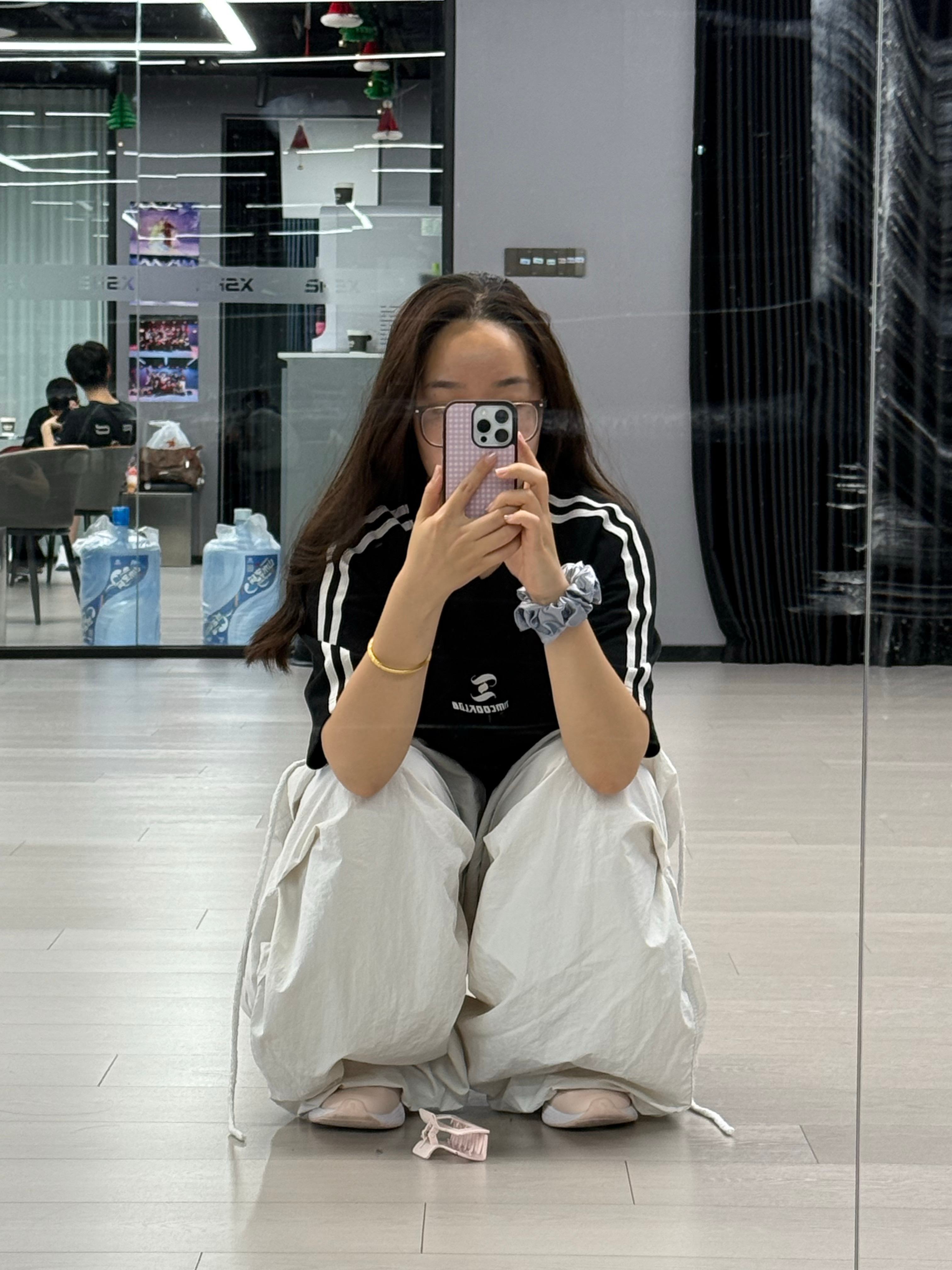 今天跳舞两个小时打卡🙋继续运动啊姐妹们 